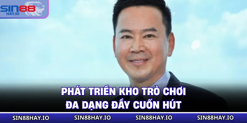 CEO Jonny Phát triển kho trò chơi đa dạng đầy cuốn hút